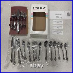 New 20 Pc Lot Oneida TRIBECA USA Stainless Flatware Silverware NIB