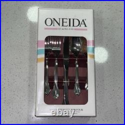 New 20 Pc Lot Oneida TRIBECA USA Stainless Flatware Silverware NIB