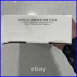 New 20 Pc Lot Oneida TRIBECA USA Stainless Flatware Silverware NIB