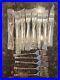 New Chalcis Salad Fork Lot of 8 Oneida 18/10 Glossy Stainless Flatware + 5 Free