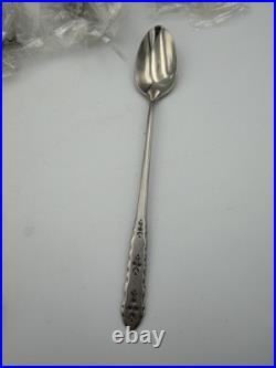 New Oneida Flatware Dist Deluxe Stainless Floral Bouquet 49 Pcs Cottagecore