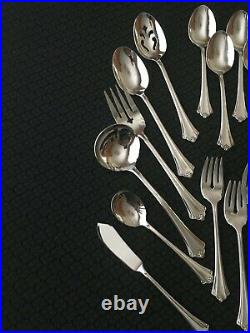 Nice! 48 Pcs Service For 8 Oneida Anticipation Deluxe Stainless 6 Hostess 10 T's