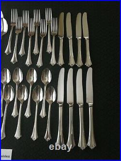 Nice! 48 Pcs Service For 8 Oneida Anticipation Deluxe Stainless 6 Hostess 10 T's