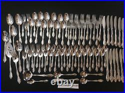 Nice! 82 Pcs Serves 12 Chatelaine Oneida Community Stainless 20 T's & 13 Hostess