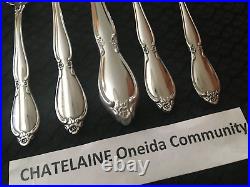 Nice! 82 Pcs Serves 12 Chatelaine Oneida Community Stainless 20 T's & 13 Hostess