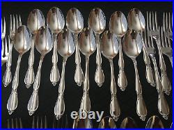 Nice! 82 Pcs Serves 12 Chatelaine Oneida Community Stainless 20 T's & 13 Hostess