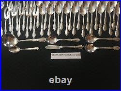 Nice! 82 Pcs Serves 12 Chatelaine Oneida Community Stainless 20 T's & 13 Hostess