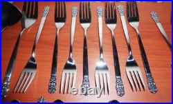 Northland Japan Oneida Ohs75 Black Scroll Service For 8 + Serving Set 61 Pieces Northland Japan Oneida Ohs75 Black Scroll Service For 8 + Serving Set 61 Pieces