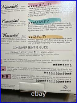 Not Opened 45 Oneida American Harmony Stainless Steel Flatware Silverware For 8