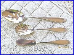 ONEIDA 18/8 STAINLESS FLATWARE USA CAMBER aka SCROLL 59 pieces w serving