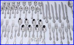 ONEIDA CANTANA Community Stainless Flatware Service for 8 50pcs
