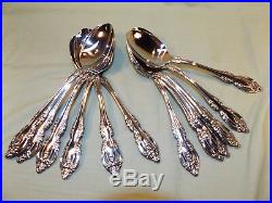 ONEIDA COMMUNITY BRAHMS Stainless Flatware Service for 12 w box 84 pcs EXCELLENT