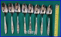 ONEIDA COMMUNITY MY ROSE STAINLESS FLATWARE 183pc SET, Steak Knife Spoon Etc