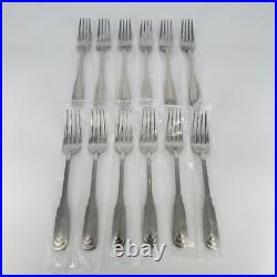 ONEIDA Cityscape Satin 7 3/4 Dinner Fork 36-pc 18/10 Stainless Steel 2507FDNF