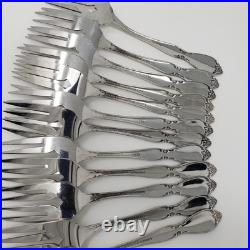 ONEIDA Community CHATELAINE 64pc Stainless Flatware SERVICE for 12+4 Serving Pcs