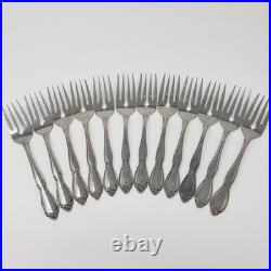 ONEIDA Community CHATELAINE 64pc Stainless Flatware SERVICE for 12+4 Serving Pcs