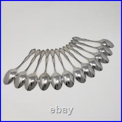ONEIDA Community CHATELAINE 64pc Stainless Flatware SERVICE for 12+4 Serving Pcs