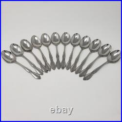 ONEIDA Community CHATELAINE 64pc Stainless Flatware SERVICE for 12+4 Serving Pcs