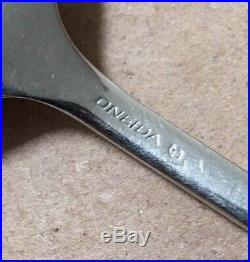 ONEIDA Cube Stainless Steel 52 Pcs Toujours Flatware USA Knife Fork Spoon Lot