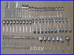 ONEIDA Distinction Deluxe Stainless HH 87 Pc KENNETT SQUARE Flatware USA EUC LOT