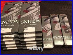 ONEIDA Dover Heirloom Stainless Complete Sets (68 Pieces Total) Sealed In Boxes