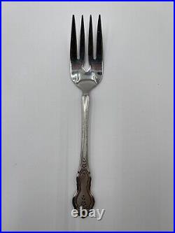 ONEIDA FOLK ART Burnished Black Accent Deluxe Stainless Flatware 5 Pc Settings