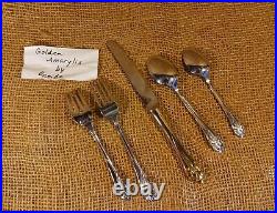 ONEIDA GOLDEN AMARYLLIS Stainless Flatware Place Setting BRAND NEW