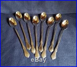 ONEIDA Morning Blossom 53 Pieces Stainless Silverware Flatware withWooden Box