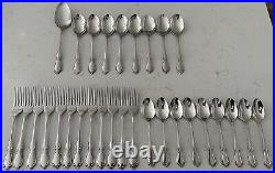 ONEIDA Oneidacraft Deluxe CHATEAU Stainless Mixed Lot 30 PC Spoons Forks