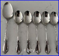 ONEIDA Oneidacraft Deluxe CHATEAU Stainless Mixed Lot 30 PC Spoons Forks