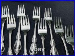 ONEIDA RAPHAEL Stainless Steel USA Flatware Set 101 Pieces