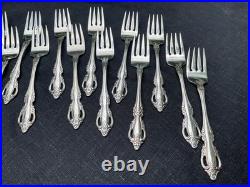 ONEIDA RAPHAEL Stainless Steel USA Flatware Set 101 Pieces