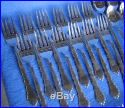 ONEIDA ROYAL CHIPPENDALECOMMUNITY STAINLESS STEEL FLATWARE SERVICE85 pcSET 12