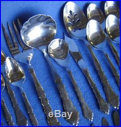 ONEIDA ROYAL CHIPPENDALECOMMUNITY STAINLESS STEEL FLATWARE SERVICE85 pcSET 12