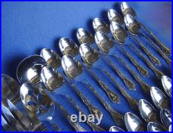 ONEIDA SILVER MANSION HALL110 Pc STAINLESS STEEL FLATWARE SERVICE12 PLACE SETS
