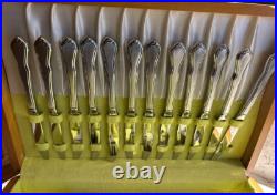 ONEIDA SSS STAINLESS FLATWARE TRINITY SET of 79 SILVERWARE 12 PLACE SETTINGS or