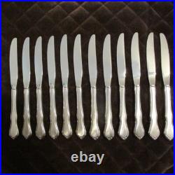 ONEIDA SSS STAINLESS FLATWARE TRINITY SET of 79 SILVERWARE 12 PLACE SETTINGS or