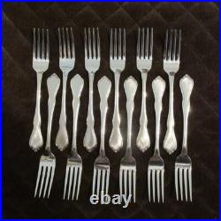 ONEIDA SSS STAINLESS FLATWARE TRINITY SET of 79 SILVERWARE 12 PLACE SETTINGS or
