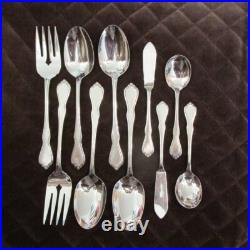 ONEIDA SSS STAINLESS FLATWARE TRINITY SET of 79 SILVERWARE 12 PLACE SETTINGS or