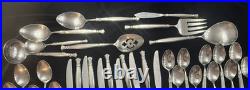 ONEIDA STAINLESS ACT 1 Silverware 56 pieces including serving pieces