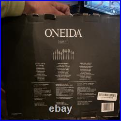 ONEIDA Soar 65pc Stainless Steel Flatware Set with Serving Pieces for 12