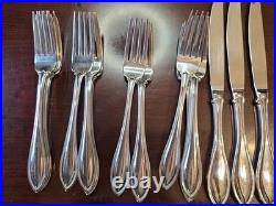 ONEIDA Stainless Steel USA Glossy Arbor American Harmony 111 Pieces Flatware Lot