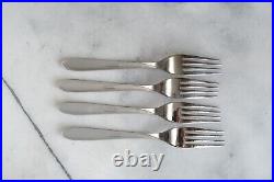 ONEIDA TRANQUILTY Silverware Set Stainless Knives Forks Spoons-20 Piece Lot GUC