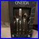 ONEIDA True Rose 20pc Stainless Steel Flatware Set Dishwasher Safe Svc 4