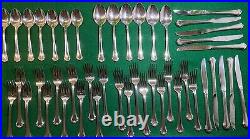 ONEIDA USA MIDTOWNE STAINLESS FLATWARE 45 PIECES 4 x 6 PIECE PLACE SETTINGS