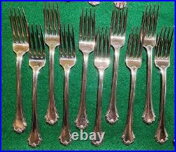 ONEIDA USA MIDTOWNE STAINLESS FLATWARE 45 PIECES 4 x 6 PIECE PLACE SETTINGS