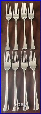 Oneida 18/10 Stainless Flatware Set Sanderson Pattern 42 Pieces