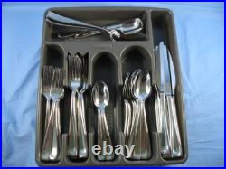 Oneida 18/10 Stainless Steel. (51) MODA Flatware per piece count in specifics