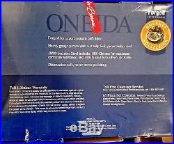 Oneida 18/10 Stainless Steel Flatware Set 65 Piece Service for 12 Bruschetta