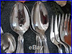 Oneida 18/8 USA Community Stainless CANTATA 20pc Serving Lot Excellent